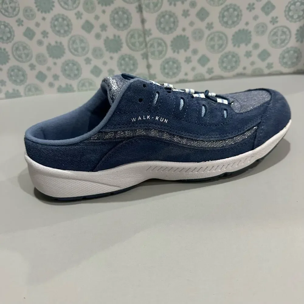 Easy spirit Seromy blue slip on mules permanent lace up size 8 - Picture 10 of 15